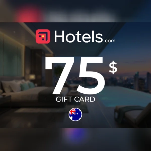 Hotels.com Gift Card 75 Aud Key - Australia