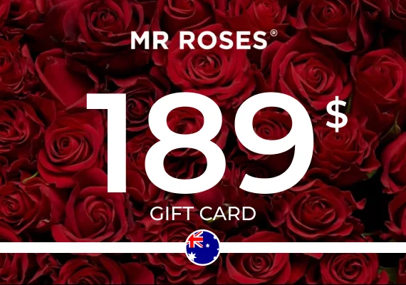 Mr Roses Gift Card 189 AUD