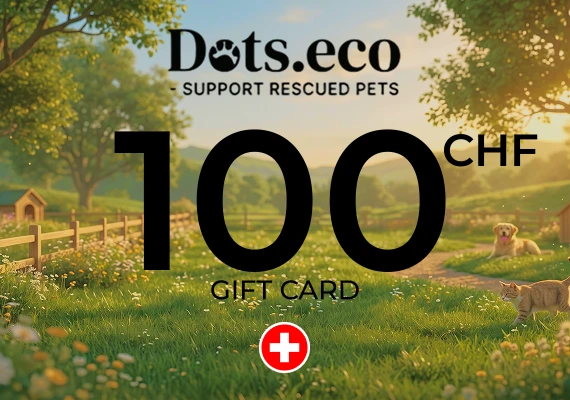 Dots.eco - Support Rescued Pets Gift Card 100 CHF