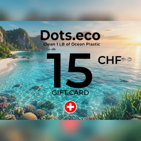 Dots.eco - Clean 1 LB of Ocean Plastic Gift Card 15 CHF Key - SWITZERLAND