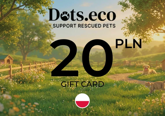 Dots.eco - Support Rescued Pets Gift Card 20 PLN