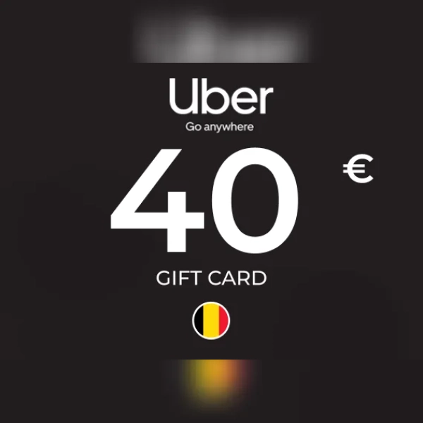 Uber Gift Card 40 EUR Key - BELGIUM