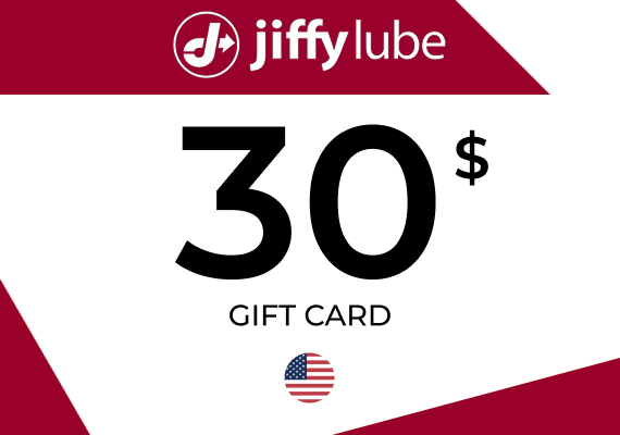 Jiffy Lube Gift Card 30 USD