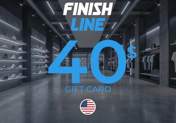 Finish Line Gift Card 40 USD