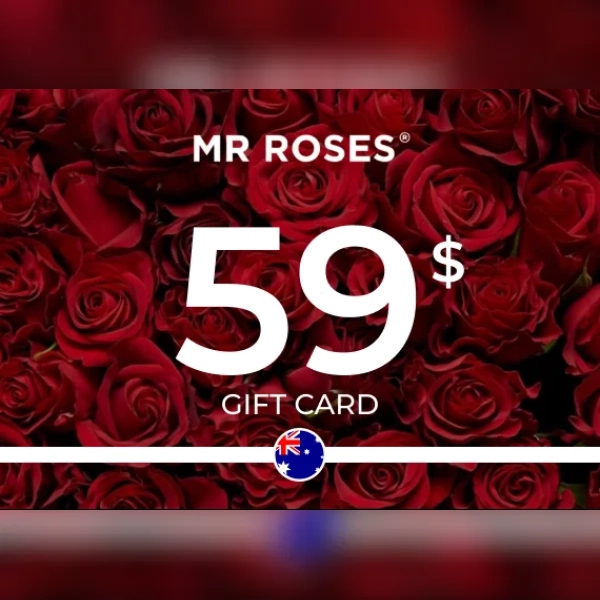 Mr Roses Gift Card 59 AUD Key - AUSTRALIA
