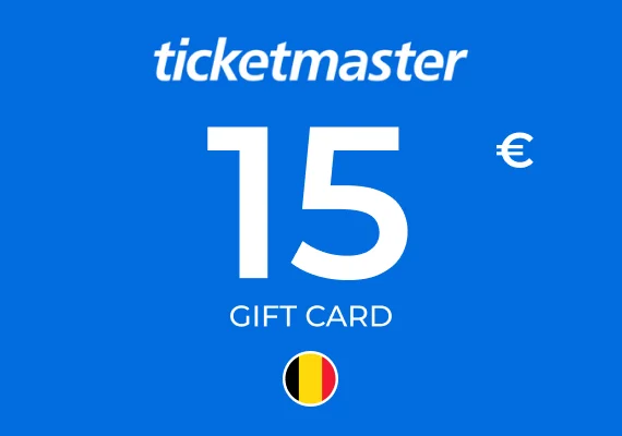 Ticketmaster Gift Card 15 EUR