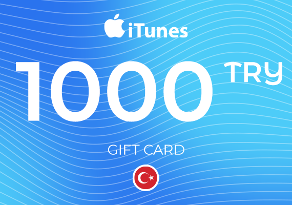 iTunes Gift Card 1000 TRY iTunes Gift Card 1000 TRY