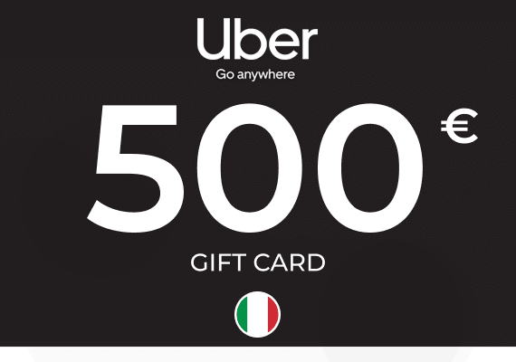Uber Rides Gift Card 500 EUR