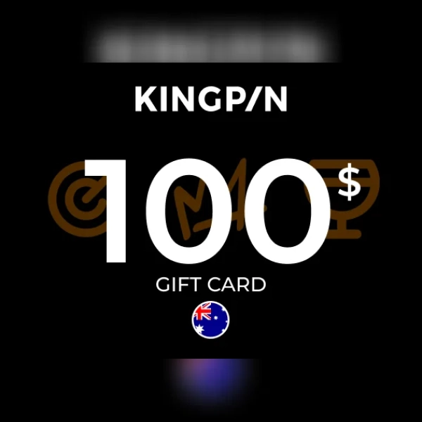 Kingpin Gift Card 100 AUD Key - AUSTRALIA
