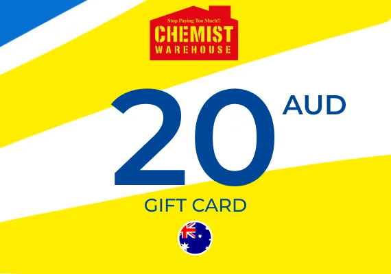 Chemist Warehouse Gift Card 20 AUD