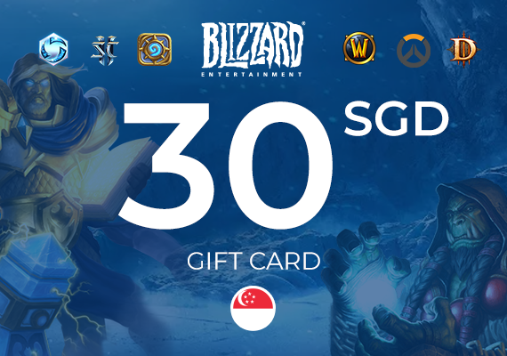 Blizzard Gift Card 30 SGD Blizzard Gift Card 30 SGD