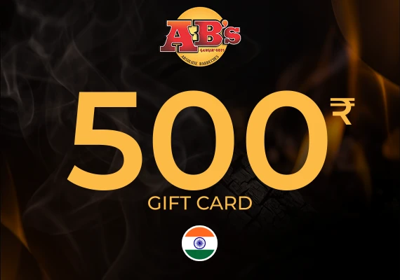 Absolute Barbecue Gift Card 500 INR