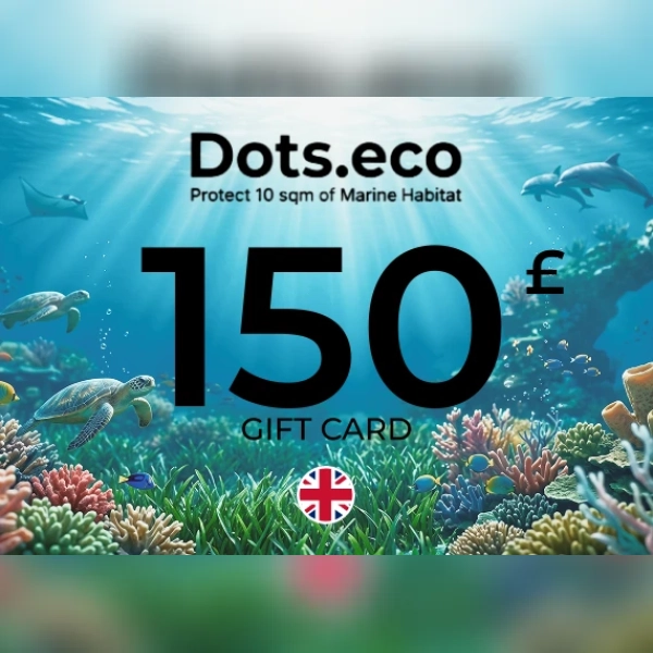 Dots.eco - Protect 10 sqm of Marine Habitat Gift Card 150 GBP Key - UNITED KINGDOM