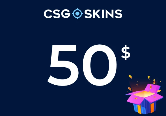CSGO-Skins 50 USD Gift Card