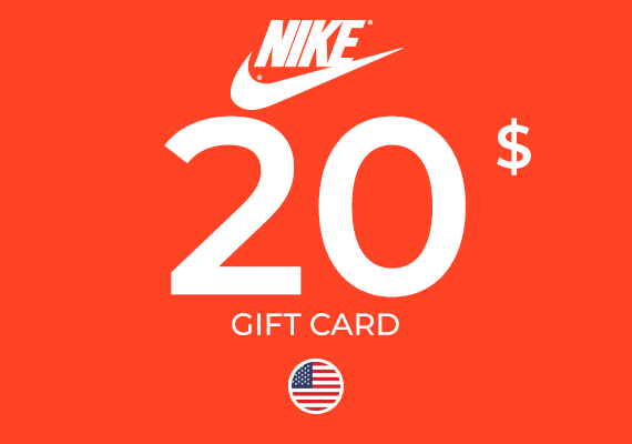 Nike Store Gift Card 20 USD (US) Nike Store Gift Card 20 USD (US)
