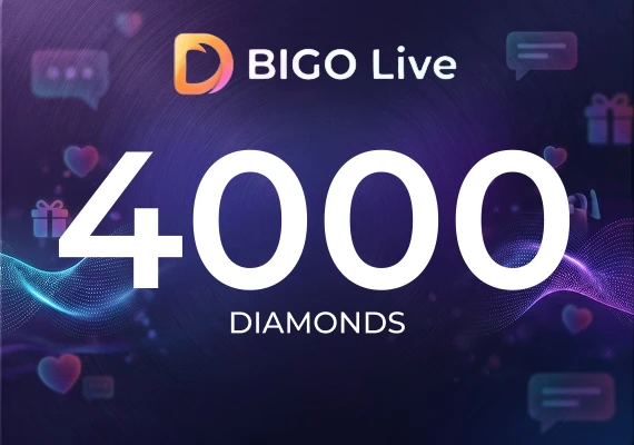 BIGO Live - 4,000 Diamonds
