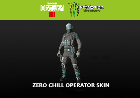 Monster Energy X Call of Duty: Zero Chill Operator Skin (DLC) Official ...