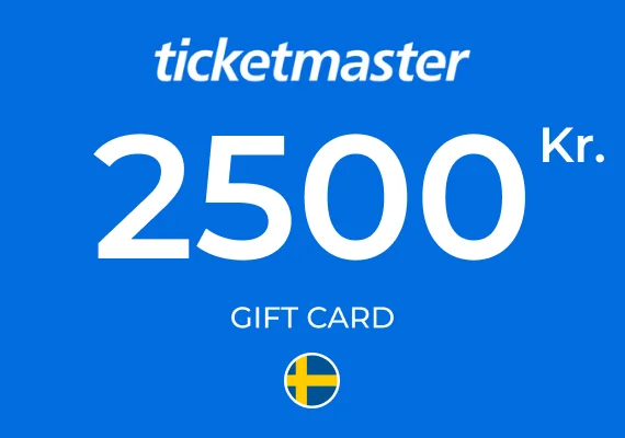 Ticketmaster Gift Card 2500 SEK