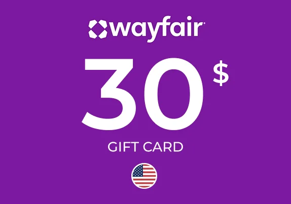 Wayfair Gift Card 30 USD