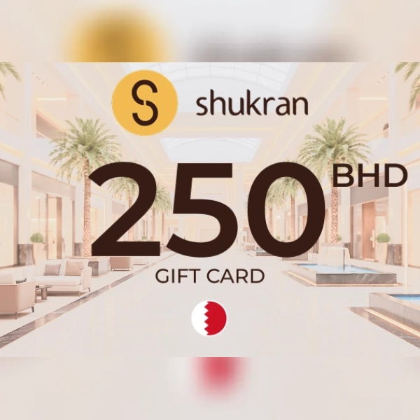 Shukran Gift Card 250 BHD Key - BAHRAIN