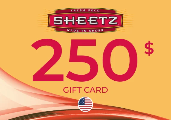 Sheetz Gift Card 250 USD