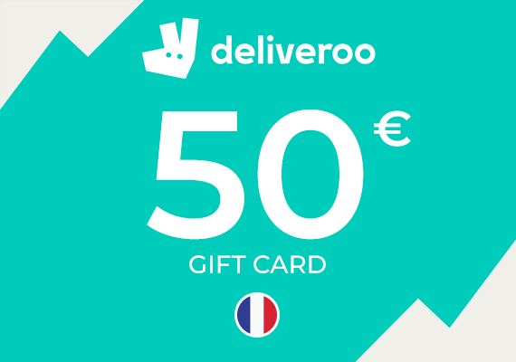 Deliveroo Gift Card 50 EUR Deliveroo Gift Card 50 EUR