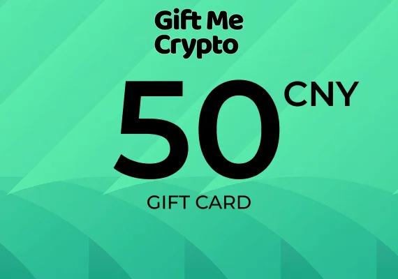 Gift Me Crypto Gift Card 50 CNY
