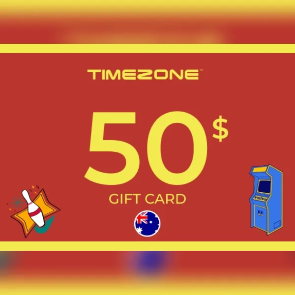 Timezone Gift Card 50 AUD Key - AUSTRALIA