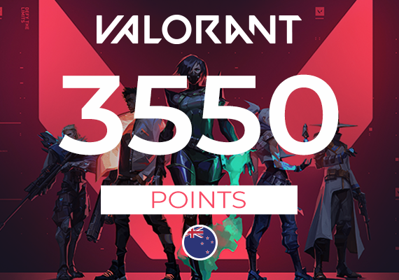 VALORANT Gift Card - 3550 Valorant Points Key - NEW ZEALAND
