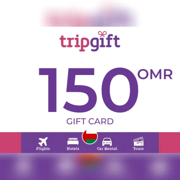 TripGift Gift Card 150 OMR Key - OMAN