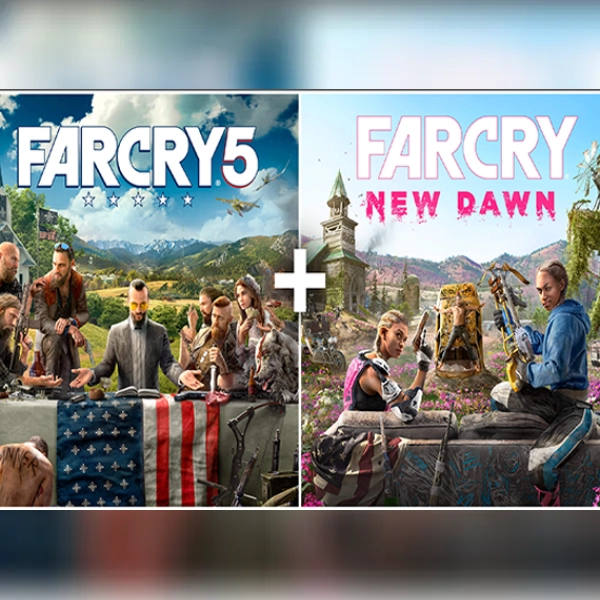 Far Cry 5 Gold Edition + Far Cry New Dawn Deluxe Edition Bundle (PC) Steam Gift - EU