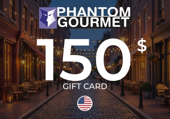 Phantom Gourmet Gift Card 150 USD 