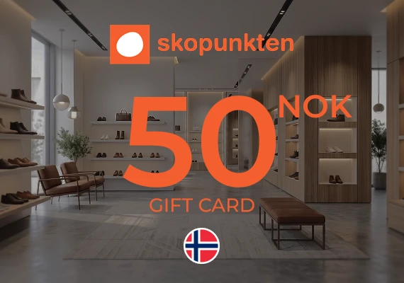 Skopunkten Gift Card 50 NOK