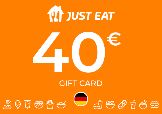 Just Eat Gift Card 40 EUR (DE)