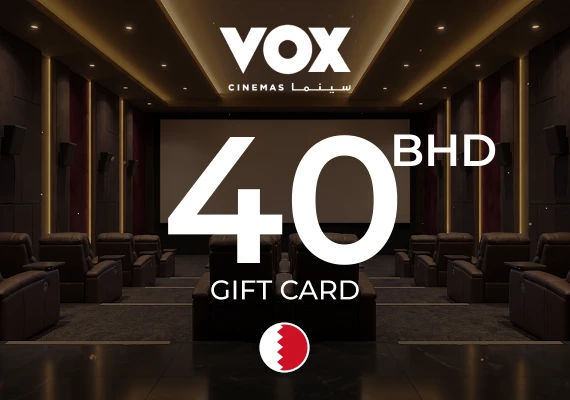 VOX Cinemas Gift Card 40 BHD