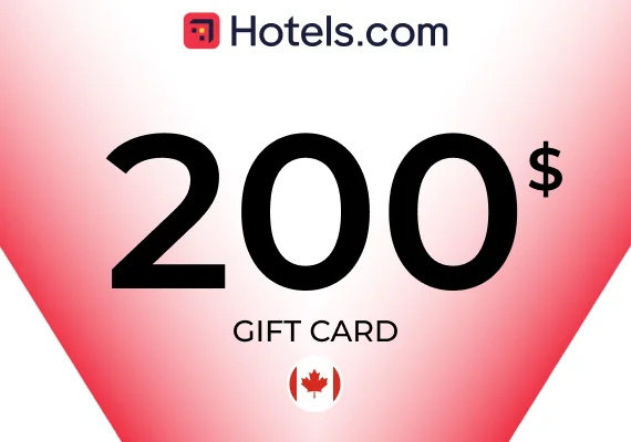 Hotels.com Gift Card 200 CAD