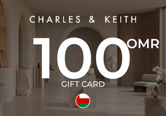 Charles & Keith Gift Card 100 OMR