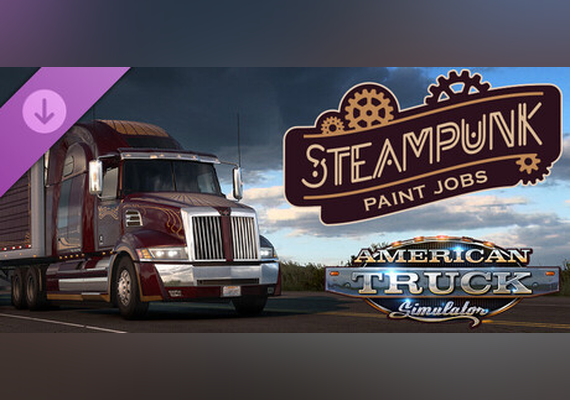 American Truck Simulator - Steampunk Paint Jobs Pack (PC) (DLC) Steam Gift