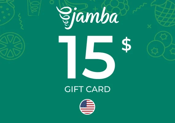 Jamba Juice USD Gift Card 15 USD