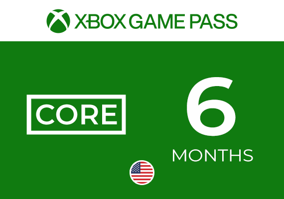 Xbox Game Pass Core 6 Months Xbox Game Pass Core 6 Months