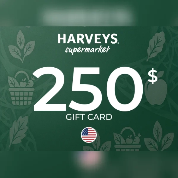 Harvey's Supermarkets Gift Card 250 USD Key - UNITED STATES