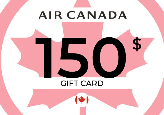 Air Canada Gift Card 150 CAD