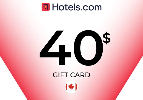 Hotels.com Gift Card 40 CAD