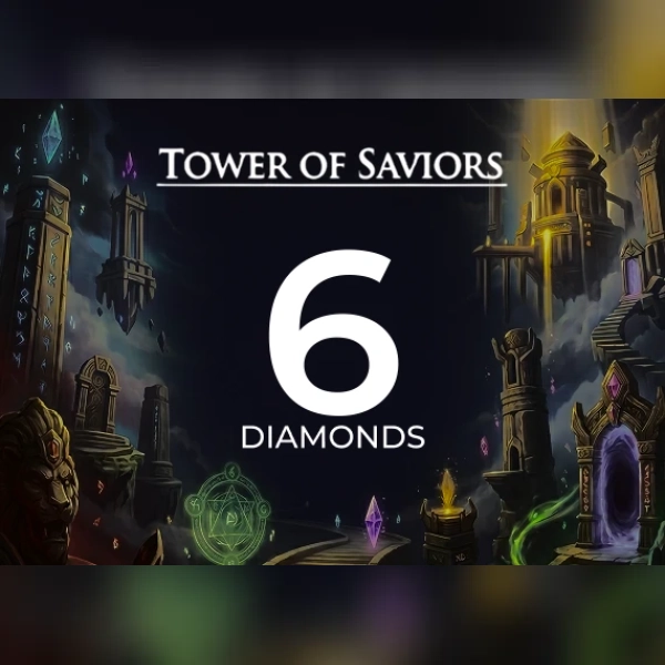 Tower of Saviors - 6 Diamonds Direct Top-Up - GLOBAL