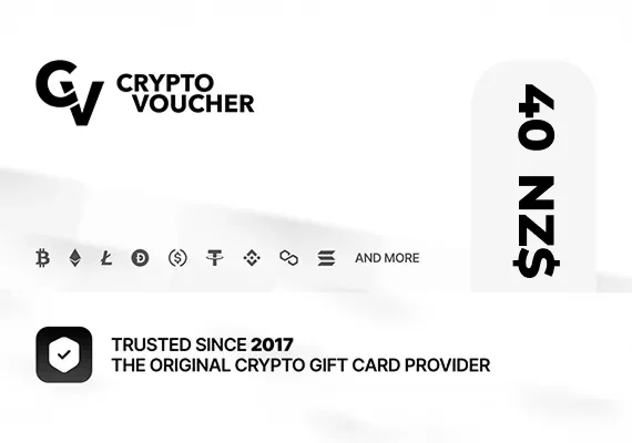 Crypto Voucher Bitcoin (BTC) 40 BRL