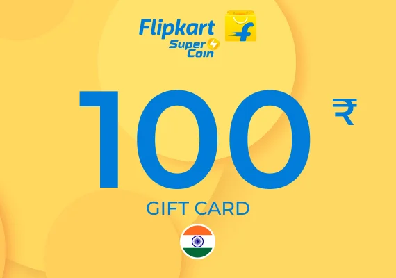 Flipkart SuperCoin Gift Card 100 INR