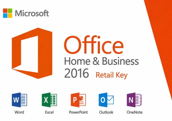 MS Office 2016 Home and Business Retail