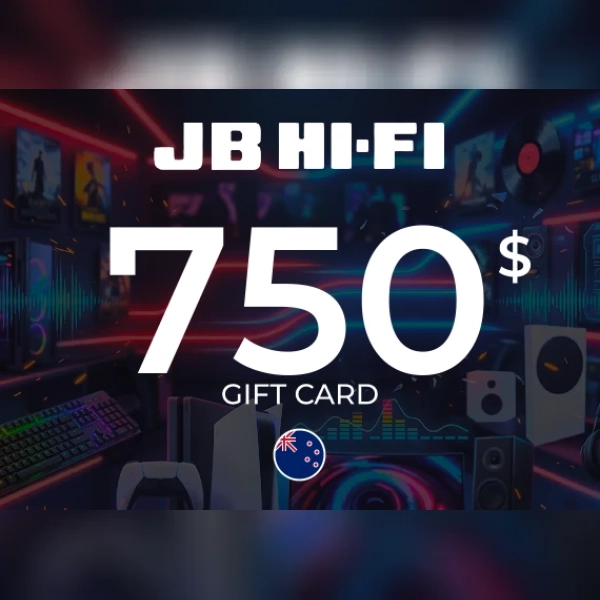 JB Hi-Fi Gift Card 750 NZD Key - NEW ZEALAND