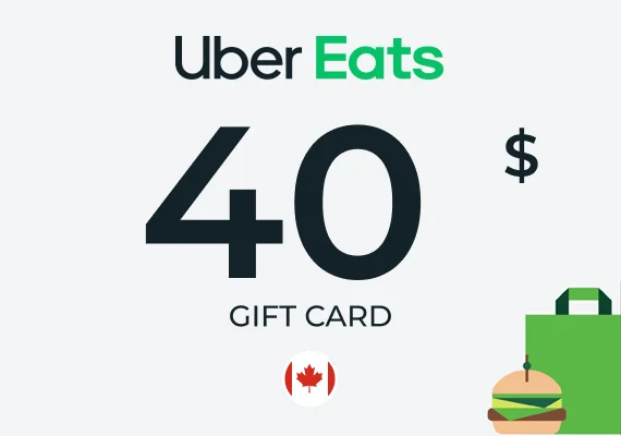 Uber Eats Gift Card 40 CAD