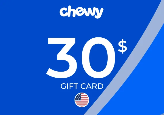Chewy Gift Card 30 USD